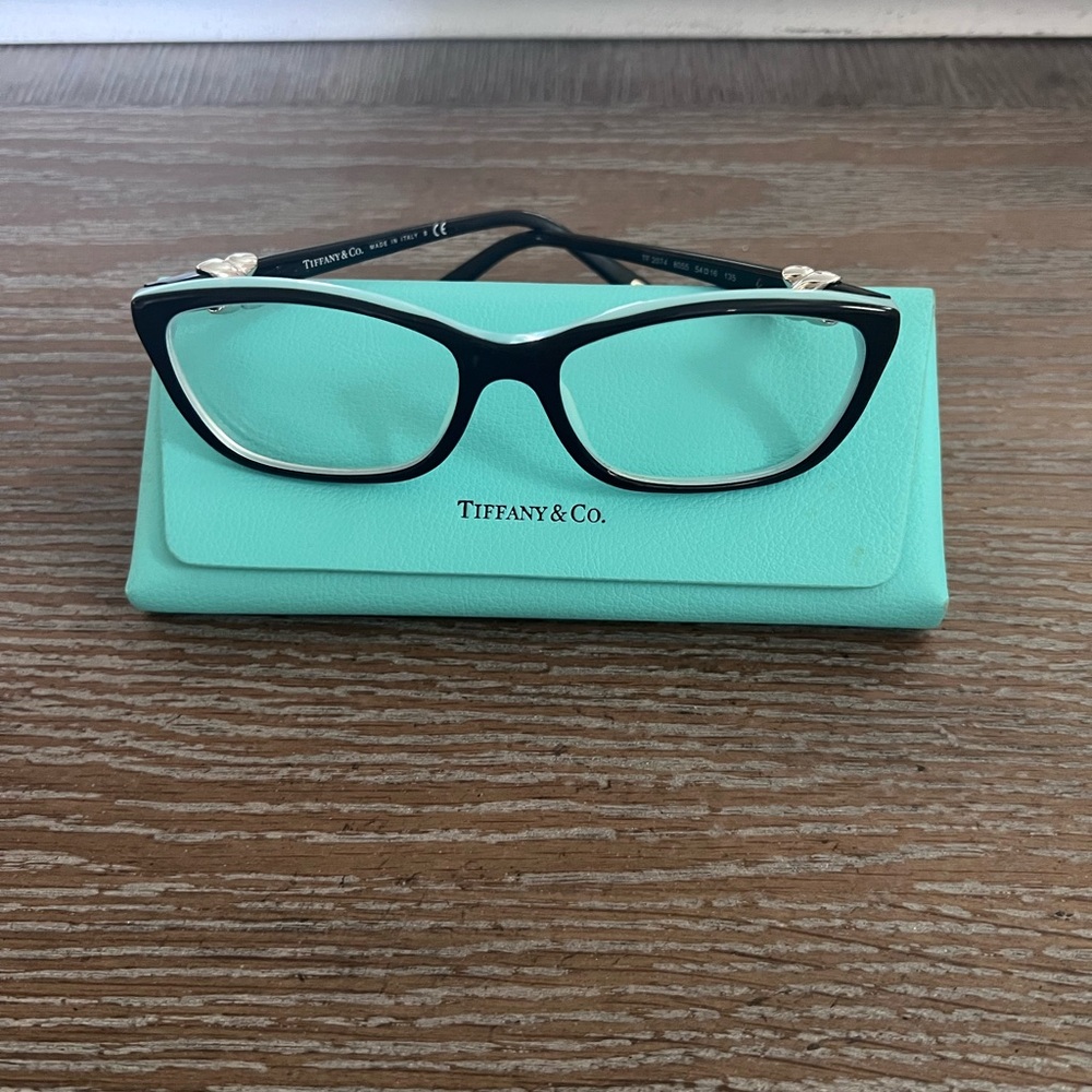 Tiffany & Co. Black and Silver Glasses